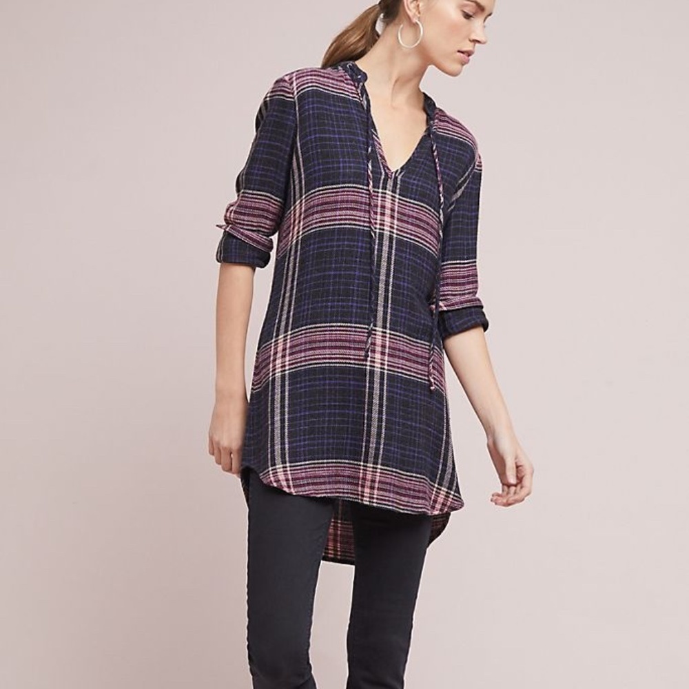 NWTAnthropologie Cloth & Stone Versify Tunic Dress